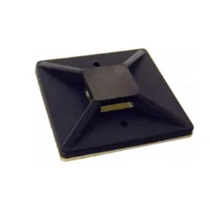Base autoadhesiva p/precinto 30x30mm