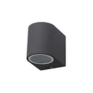 Direccional aluminio cilindro gris 1XGU10 LUM3-A
