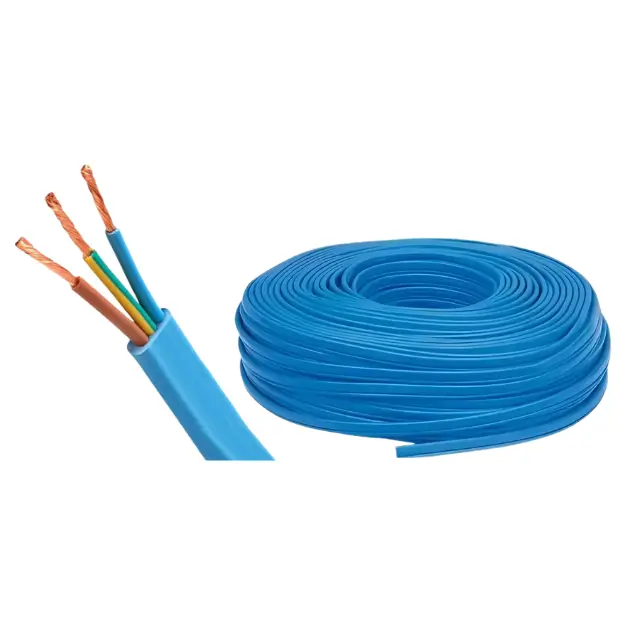 Cable vaina chata 3x2.5mm SUMERGIBLE azul