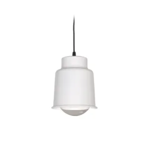 Colgante pantalla aluminio BLANCO