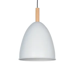 Colgante OVI240 Detalle madera 1 luz