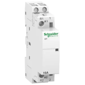 Contactor Módular Bipolar 16 amp. SCHNEIDER A9C22715 220v 1NA+1NC