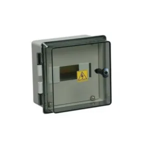 Gabinete PVC 8 módulos t/cristal mod. PRD550/1 250x230x150