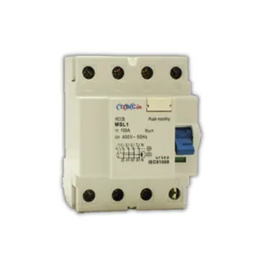 Disyuntor diferencial 4x100A 300mA TBCin