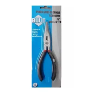 Pinza 6" punta semi-redonda ECONOMY BULIT