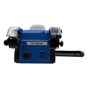 Amoladora de banco a bateria HYNDAI 20v ion-litio disco 115mm s/bateria s/cargador