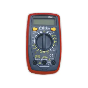 MULTIMETROS DIGITAL CON MEDICION DE TEMPERATURA