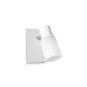 Aplique acero completo 1 luz 9011