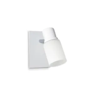 Aplique acero completo 1 luz 9011