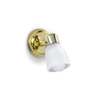 Aplique blanco 1 luz 18000