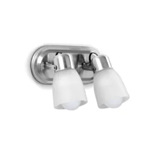 Aplique oval 2 luces tulipa 18020