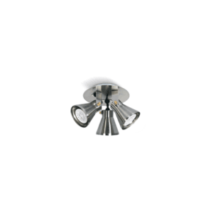 Aplique ventilador 3xGU10 acero DR19232