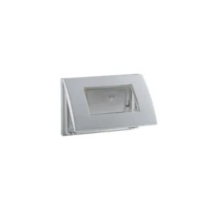Tapa ext. transp. 5x10 3 módulos Schneider WDA57201