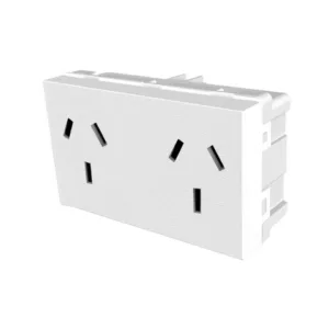 Módulo toma 10 amp. DOBLE JELUZ 60028 blanco