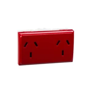 Módulo toma 10 amp. DOBLE ROJO Schneider RODA WDA54134