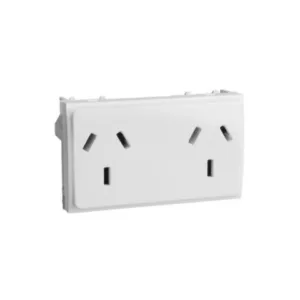 Módulo toma 10 amp. DOBLE Schneider BASE WDA104131