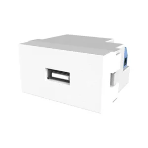 Módulo toma USB 1puerto JELUZ PLATINUM 1amp