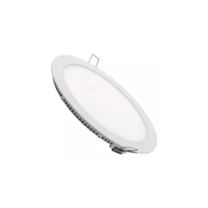 Artefacto LED embutir redondo 22cm Blanco 18w 3000ºK