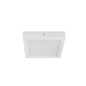 Artefacto LED exterior cuadrado BLANCO 12x12 6/8w AKAI 3000ºK