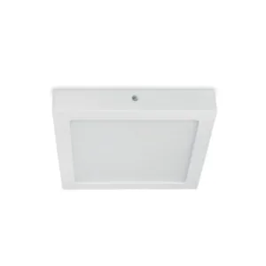 Artefacto LED exterior cuadrado BLANCO 17x17 12w AKAI 3000ºK