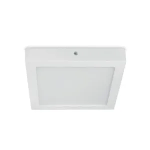 Artefacto LED exterior cuadrado BLANCO 22x22 18w AKAI 3000ºK