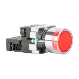 Pulsador LUMINOSO rasante p/tablero BAW