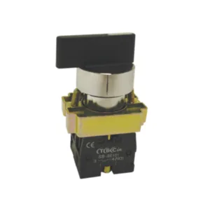 Llave selectora maneta larga 1-0-2 c/retorno metálica SB-BJ53