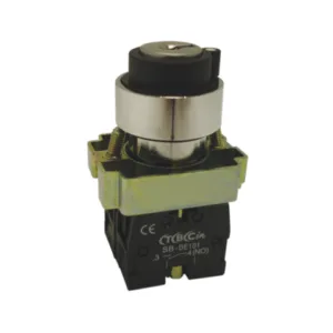 Llave selectora maneta larga NA c/llave metalica 1-0-2 SB-BG33