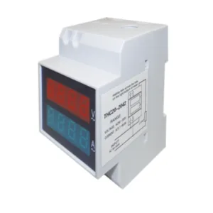Voltimero + Amperimetro digital p/din