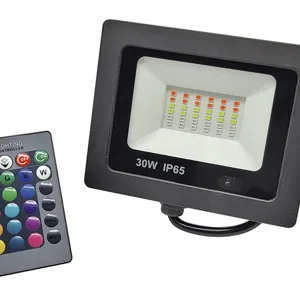 Reflector aluminio LED 30w RGB