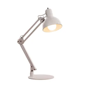 Velador BRIMPEX 310 articulado c/base blanco texturado