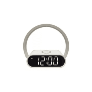 Velador MACROLED 5w reloj despertador carga inalámbrica VULCANO