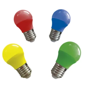 Lampara LED COLOR GOTA E-27 5w de Colores