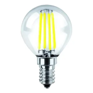 Lampara LED FILAMENTO gota E-14 4w cálida