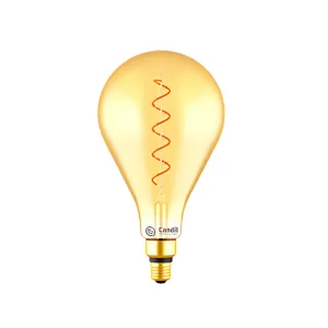 Lampara LED Filamento Tubular Grande CANDIL 5w Golden