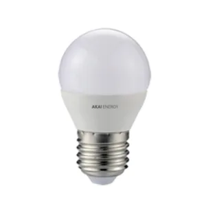 Lampara LED gota E-27 5w tipo argenta AKAI
