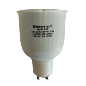 Lampara de bajo consumo 11w GU10