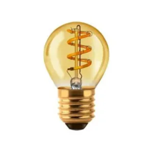Làmpara LED tipo clara MACROLED GOTA GOLDEN 5w G45