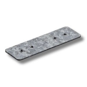 Union Recta reforzada p/iluminacion galvanizado