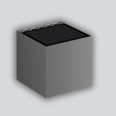 Cubo Solar de Exterior Trefi